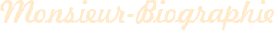 Logo de Monsieur Biographie